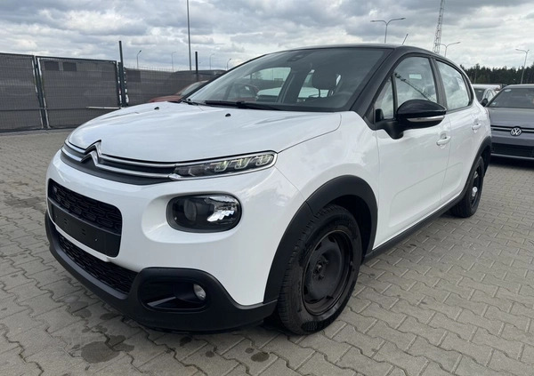 Citroen C3 cena 27500 przebieg: 76848, rok produkcji 2017 z Chrzanów małe 106